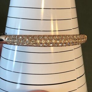 Avon Rosegold and crystal bracelet